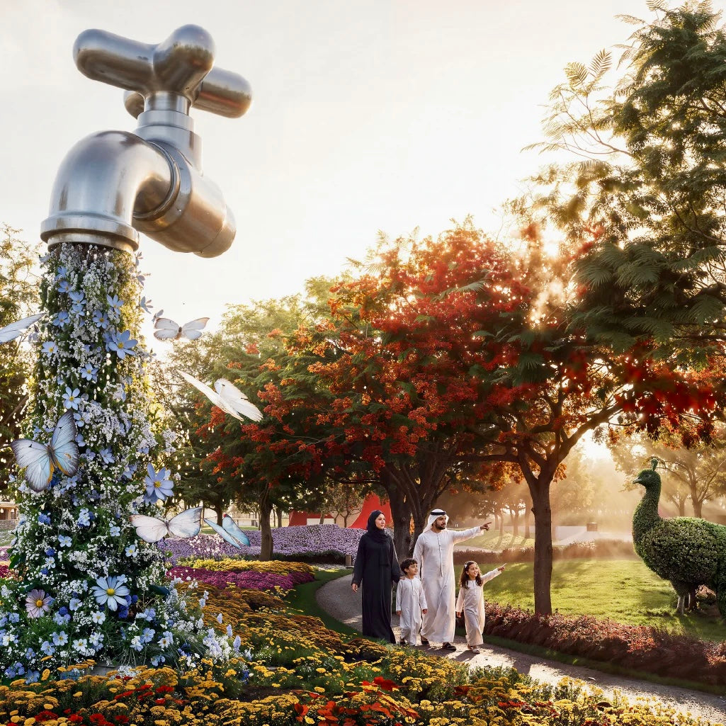 Flower Garden, Zen Garden, Glow Garden, Outdoor Wellness and Open Green Spaces